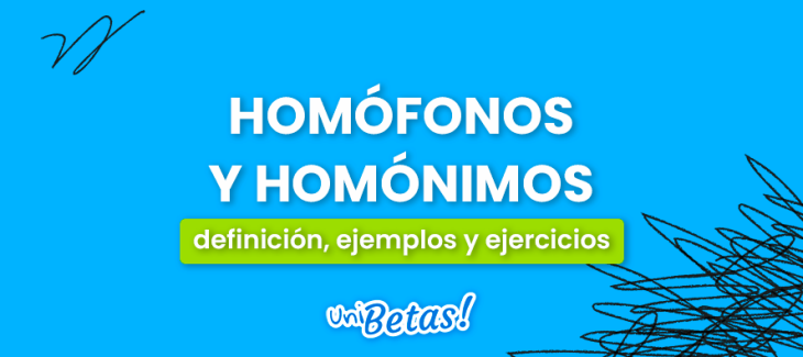 HOMOFONOS HOMONIMOS DEFINICION
