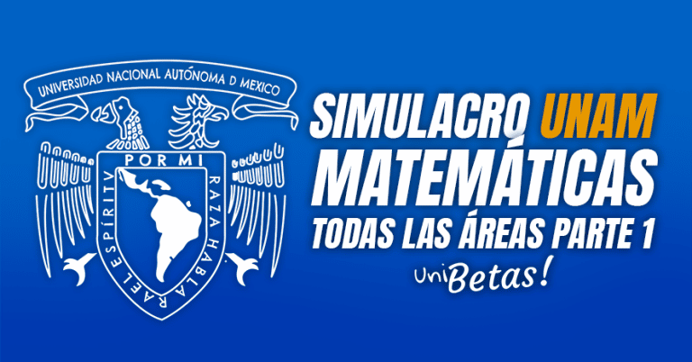 SIMULACRO-UNAM-MATEMATICAS