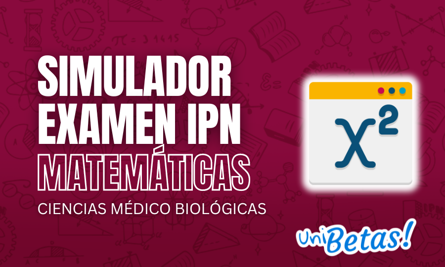 Examen Simulador IPN Matemáticas CMB P.4 – Reactivos 31 al 40