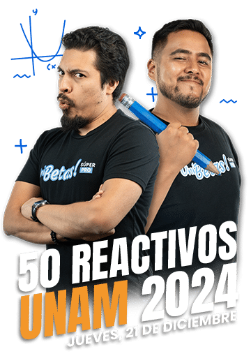 50 reactivos UNAM Unibetas