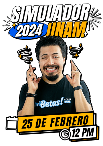Examen Simulador UNAM 2024 con Toxqui