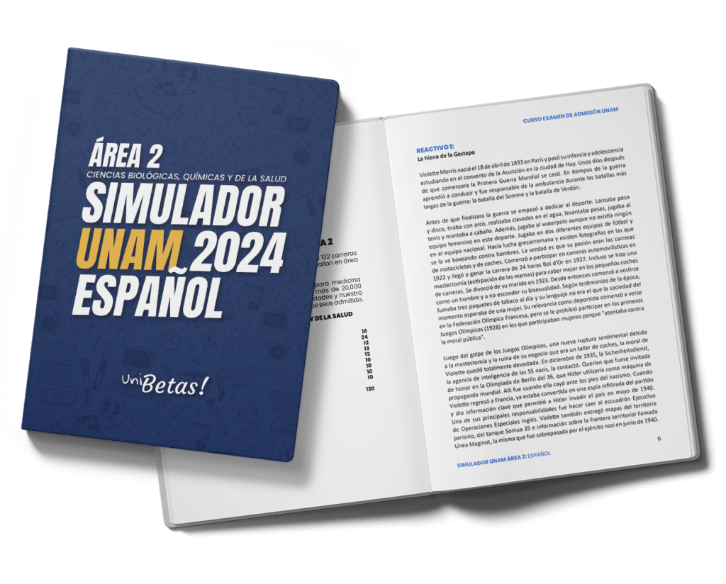 Descargar Ebook Examen Simulador UNAM Español área 2
