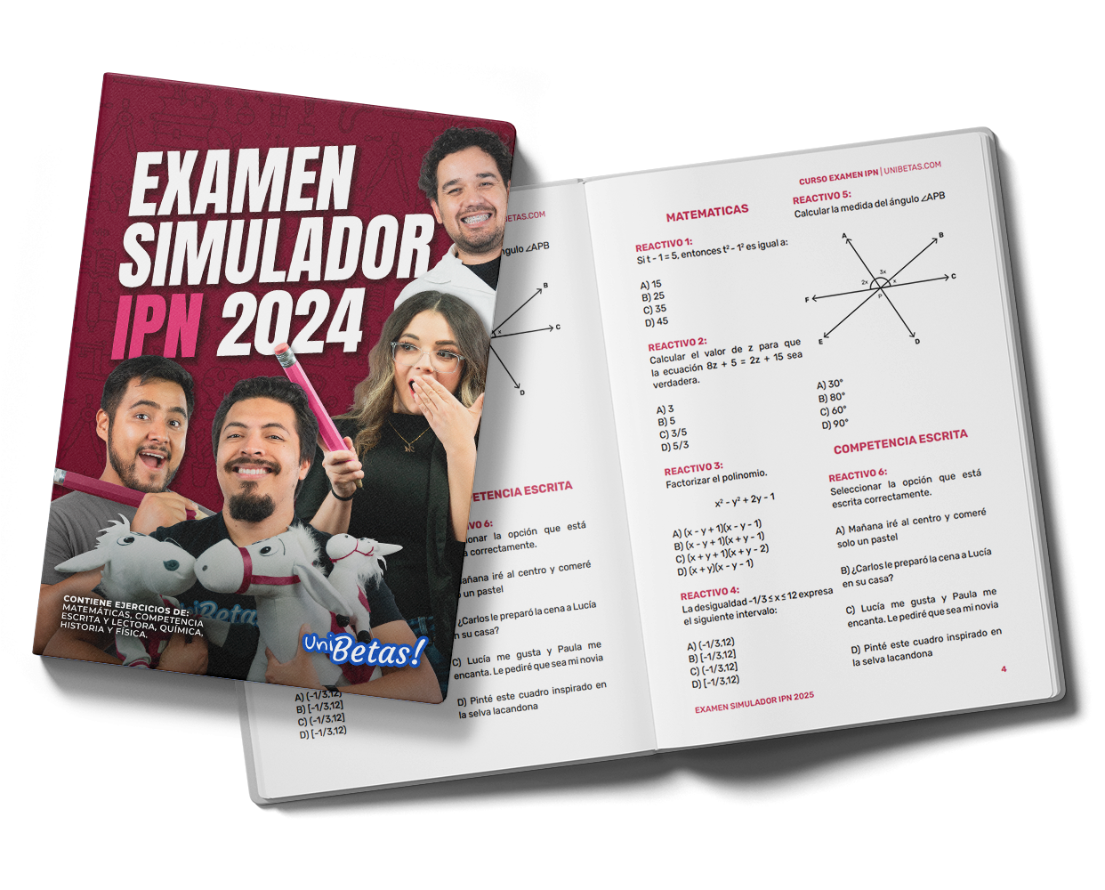 Ebook IPN Examen Simulador 70 reactivos unibetas 1