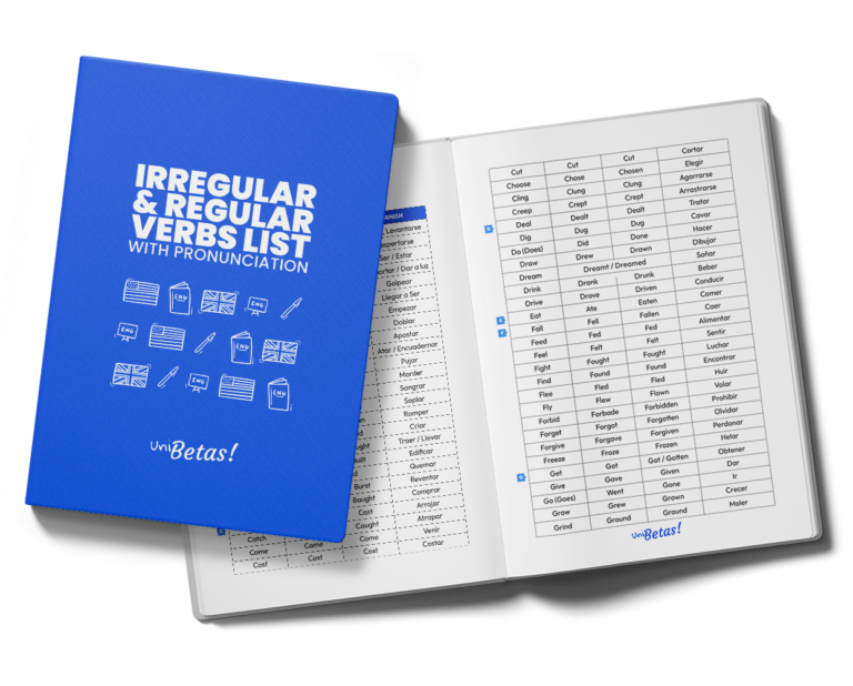 Ebook Irregular y Regular Verbs Exani II