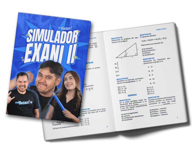 Examen Simulador Exani II 30 reactivo Unibetas