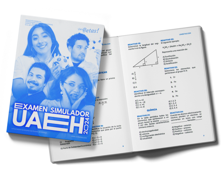 Examen Simulador UAEH Exani II Unibetas