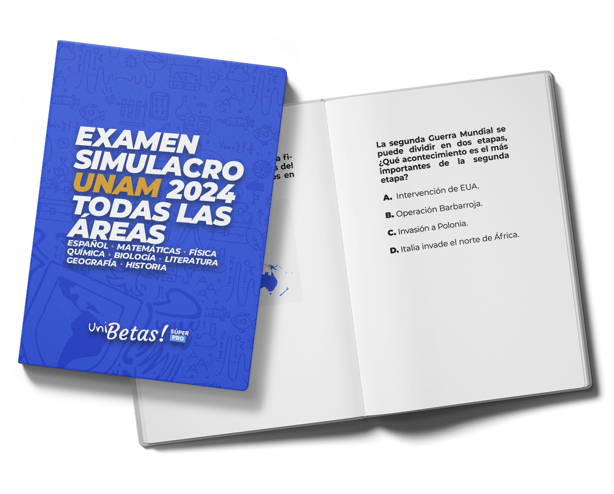 Examen Simulador UNAM 132 reactivos 1