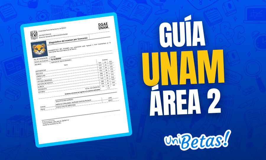 Guia UNAM Área 2: Ciencias Biológicas, Químicas y de la Salud