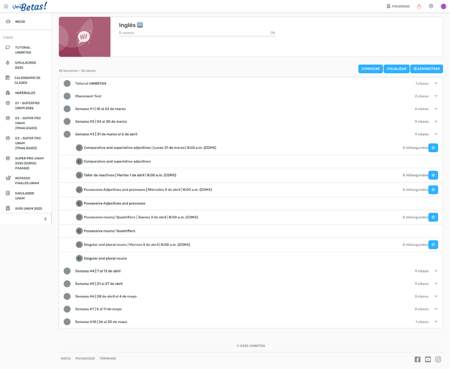 curso de ingles unibetas para el ipn curso de ingles unibetas para el ipn
