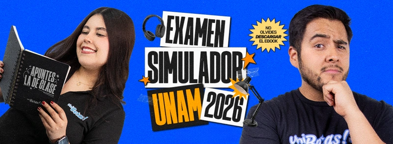 Simulacro UNAM con 40 preguntas nivel examen3 Simulacro UNAM con 40 preguntas nivel examen3