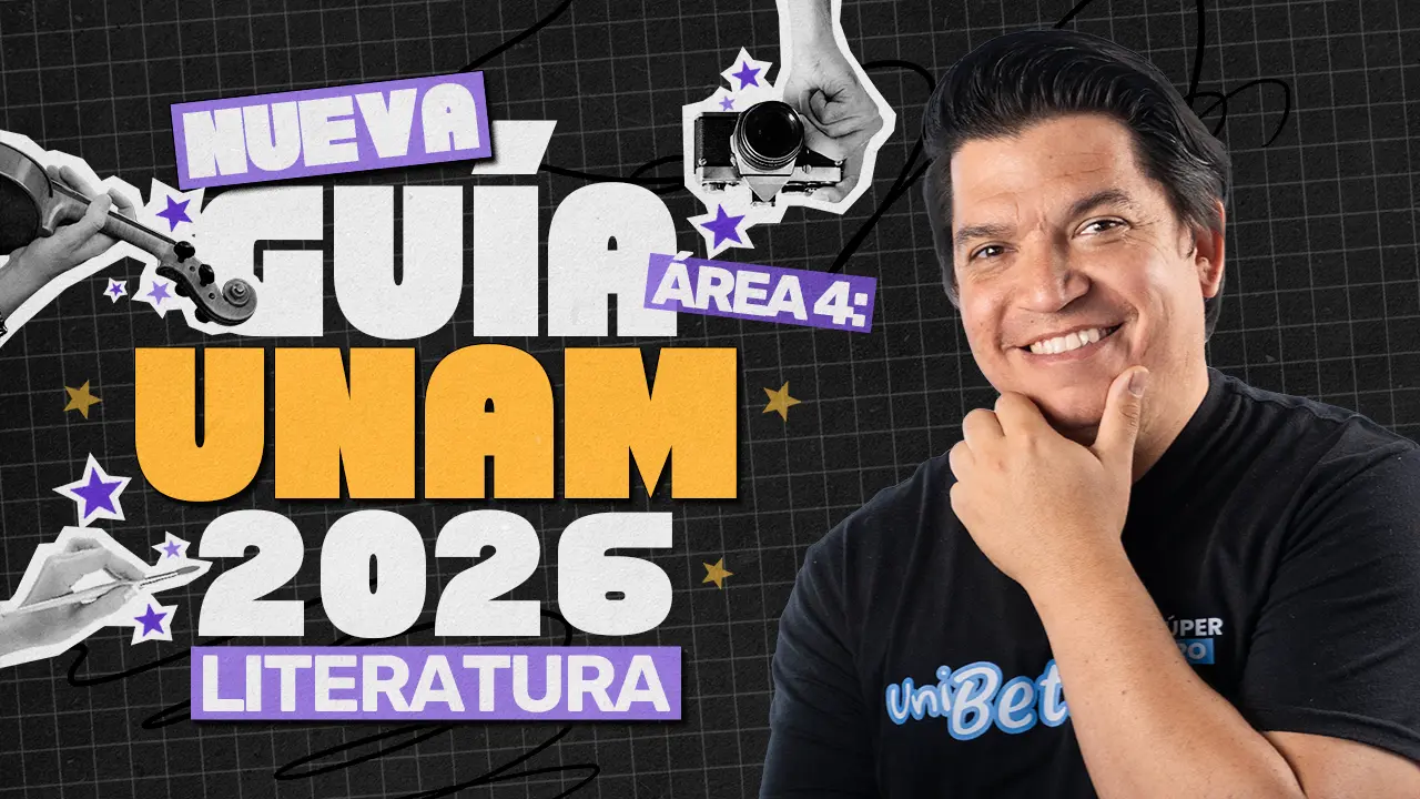 Guía UNAM 2026 Área 4: Literatura (reactivos 11 al 20)