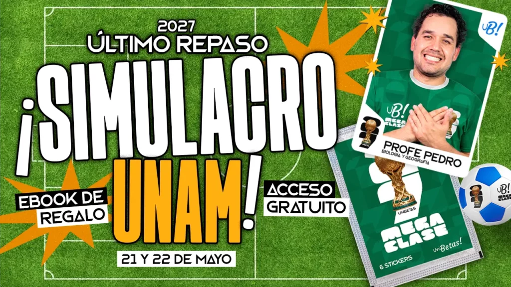 examen simulacro unam 2027 parte 5 biologia unam