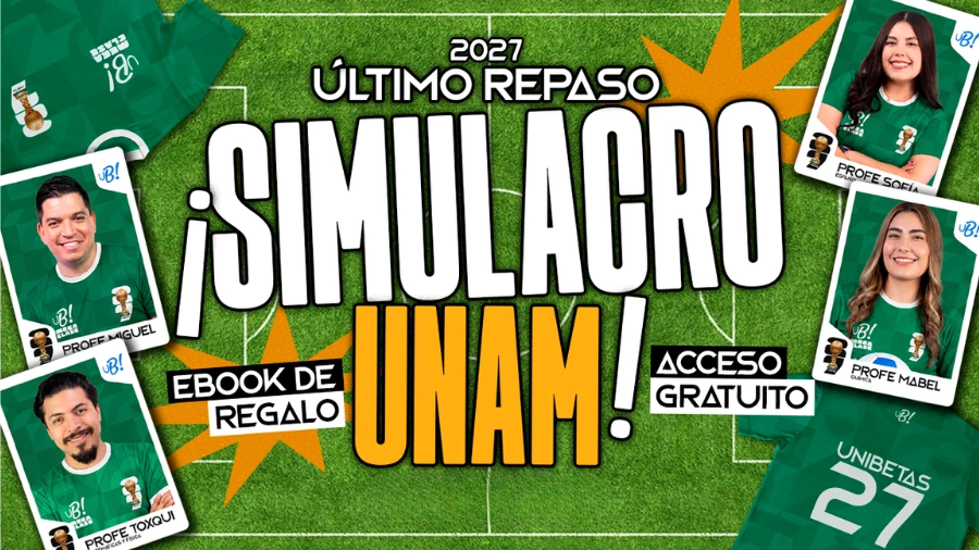 examen simulacro unam simulador de todos los temas