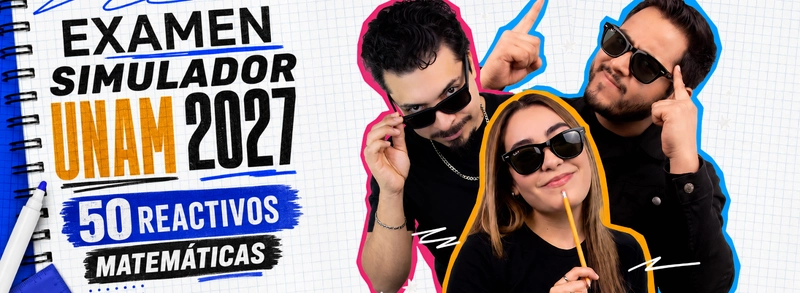simulador UNAM 2027 50 nivel real ejercicios de temas que si vienen en el examen (2) simulador UNAM 2027 50 nivel real ejercicios de temas que si vienen en el examen (2)
