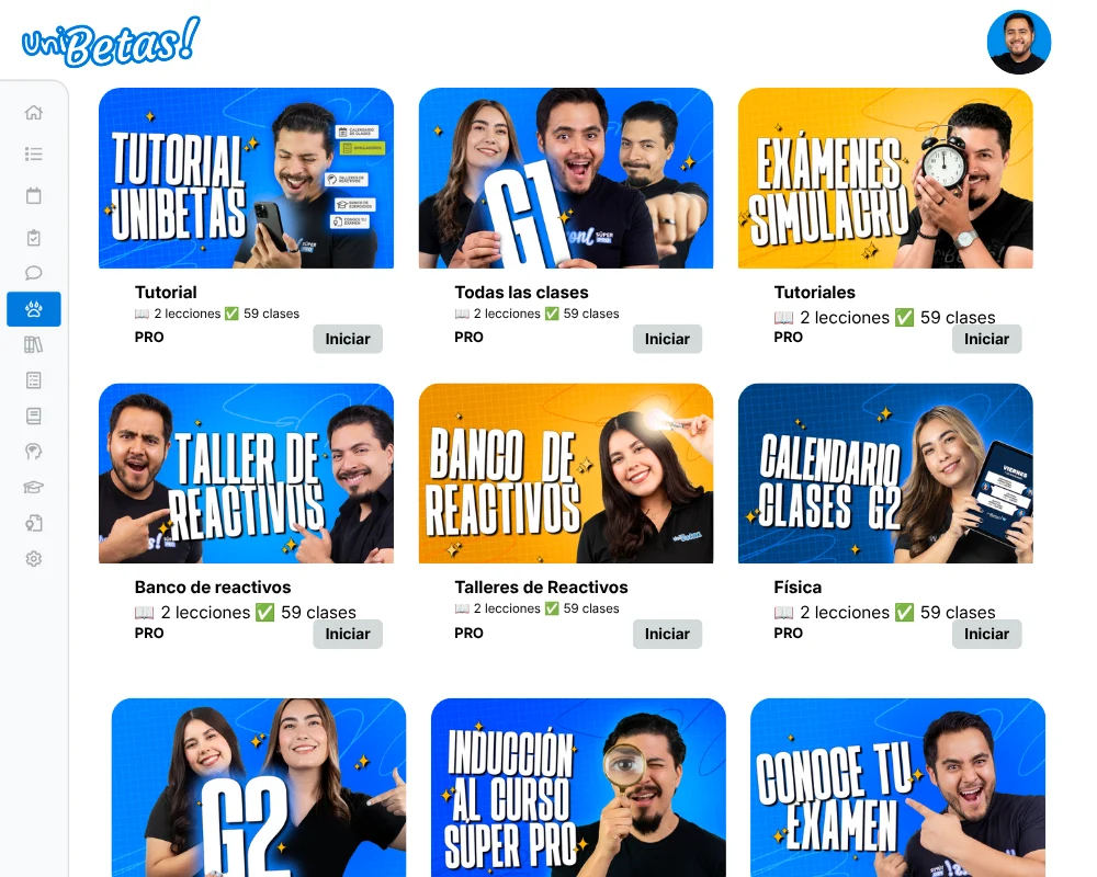 reactivo simuladores y acceso al curso para la unam